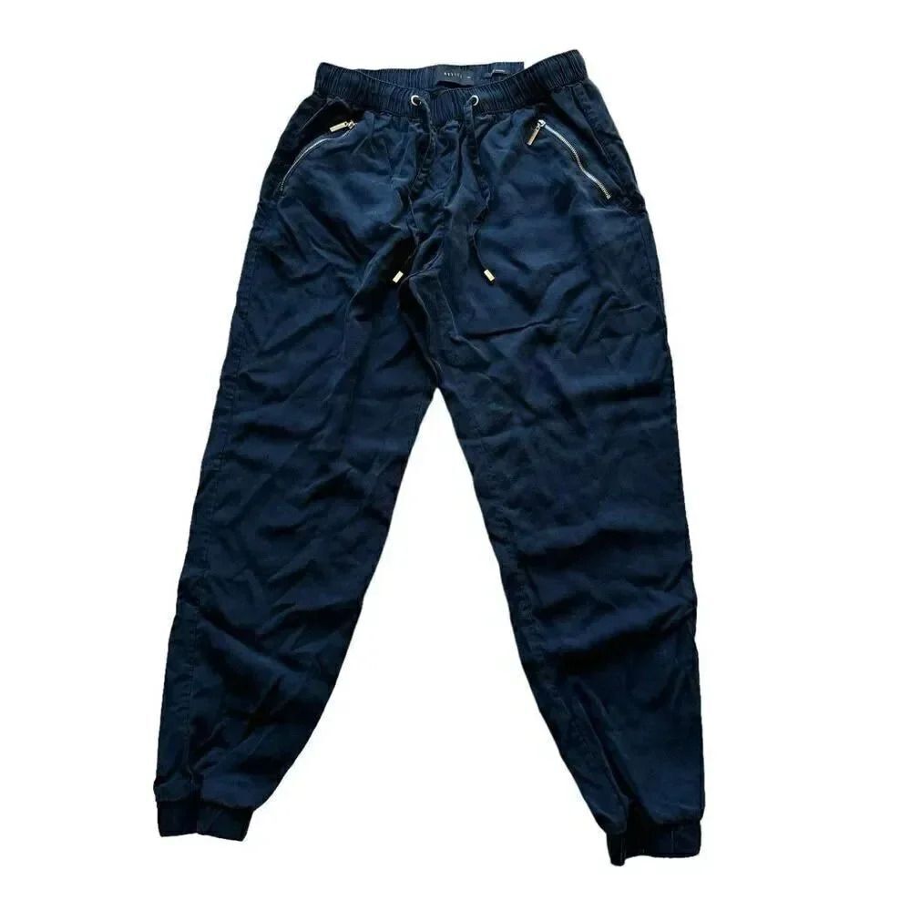 Mohito European Design Navy Trouser jogger Elastic Cuffs 40 EU / M US 2158